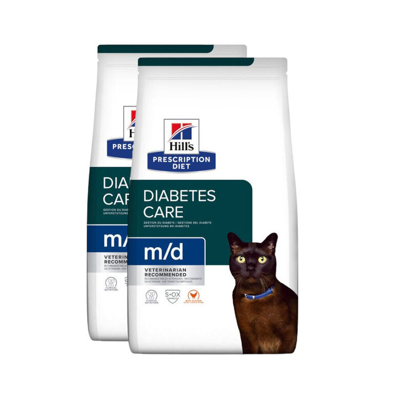 Hill&#039;s Prescription Diet Diabetes care Pollo pienso para gatos thumbnail