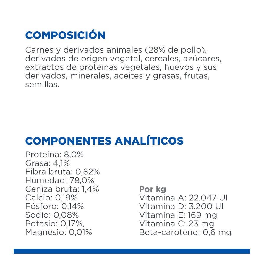85 g Hill's Science Plan Adult Perfect Digestion Pollo comida h&uacute;meda para gatos, , large Imagen numero 6
