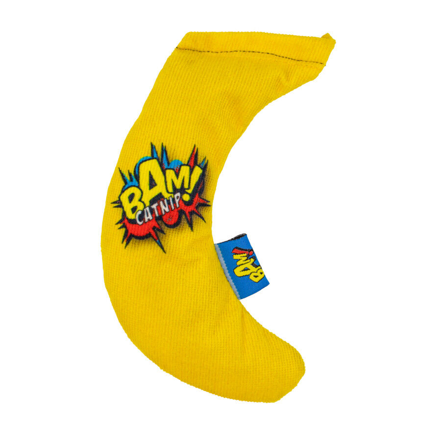 BAM! Peluche Banana con Catnip para gatos, , large Imagen numero 2