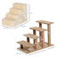 PawHut Escalera para Perros Beige, , large indicador imagen numero 3