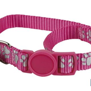 Cofan Collar rosa con Cascabel para Gatos