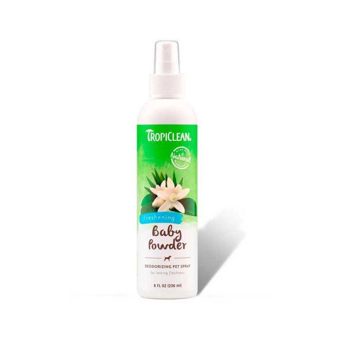 Tropiclean Spray Desodorante Baby Powder 236 ml, , large Imagen numero 1