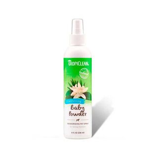 Tropiclean Baby Powder Spray Desodorante para perros