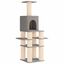 vidaXL &Aacute;rbol para gatos con postes de sisal Muebles Gatos jugar mascotas Torre, , large indicador imagen numero 1