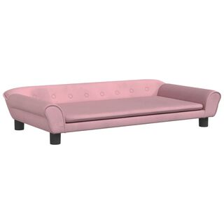 Vida XL Cama Rosa en forma de sofá para perros