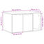 vidaXL Mueble arenero de gatos madera ingeniería envejecida, , large indicador imagen numero 5