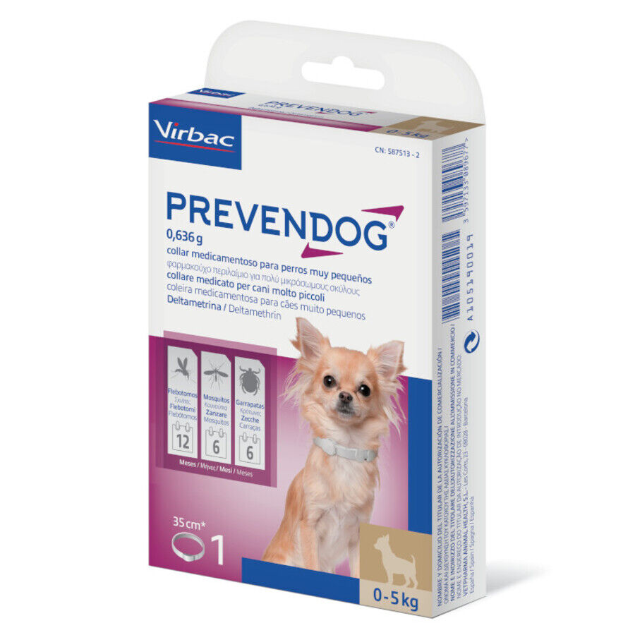 Virbac Prevendog Collar Antiparasitario para perros