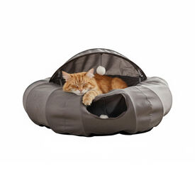 All For Paws Lamb Cat T&uacute;nel Dona Gris para gatos