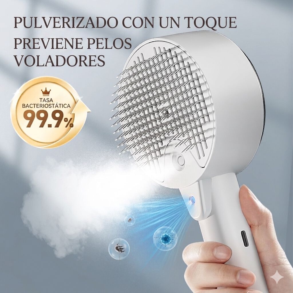 Cepillo de aseo para mascotas con funci&oacute;n de pulverizaci&oacute;n FreshPaw, , large Imagen numero 2