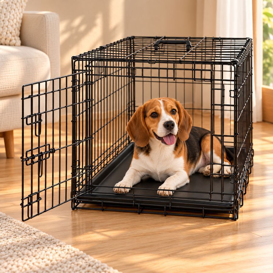 Jaula Outech de Metal para Perros, , large Imagen numero 1