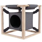 Cama con hamaca Catcube para gatos color Gris, , large image number null