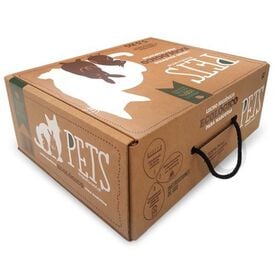 Caja de pellet para gatos 100% ecológica mediana