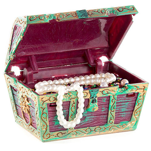 Penn-Plax Difusor en forma de Cofre del Tesoro para acuarios