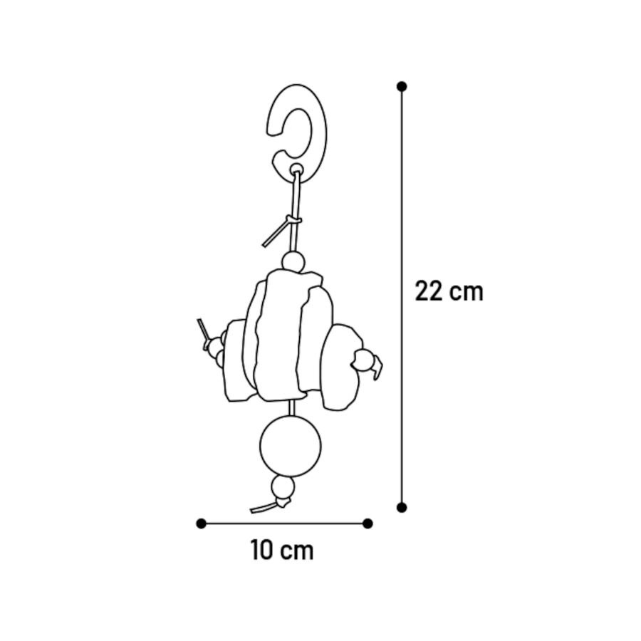 Flamingo Mareb Mezcla juguete para roedores thumbnail