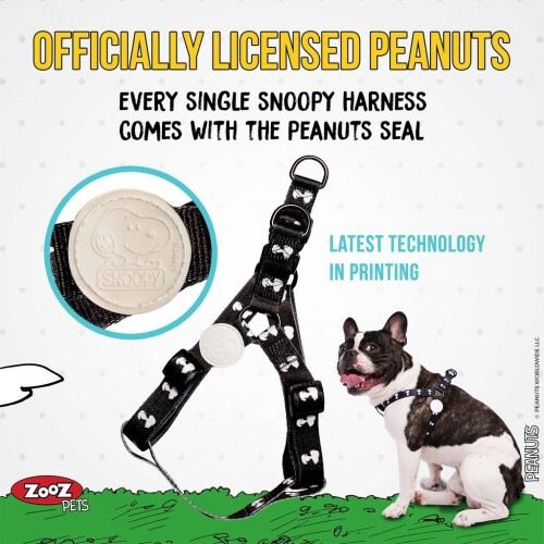 Zooz arn&eacute;s snoopy negro para perros, , large Imagen numero 2