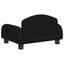 vidaXL Cama para perros de tela negra 50x40x30 cm, , large indicador imagen numero 5