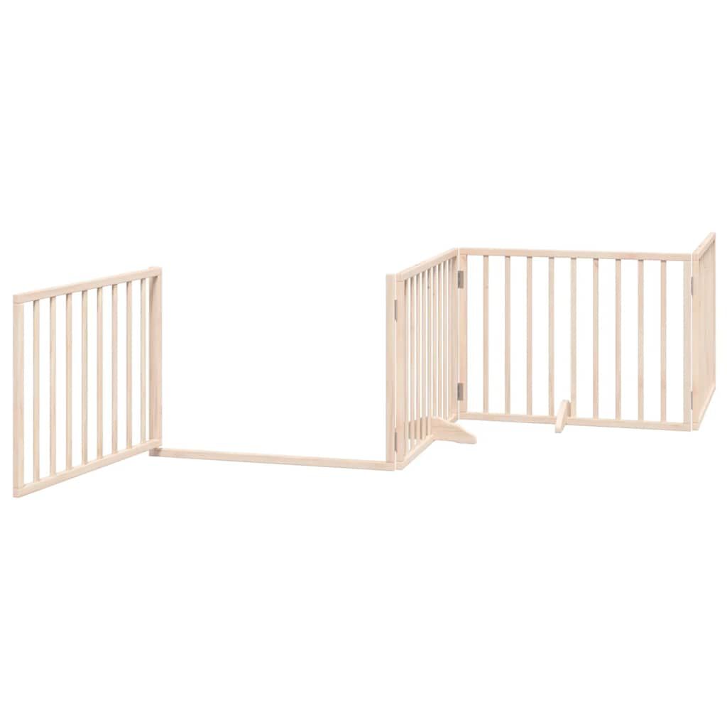 Vidaxl Puerta para Perros Plegable Paneles Puerta para Mascotas Madera de &Aacute;lamo, , large Imagen numero 10