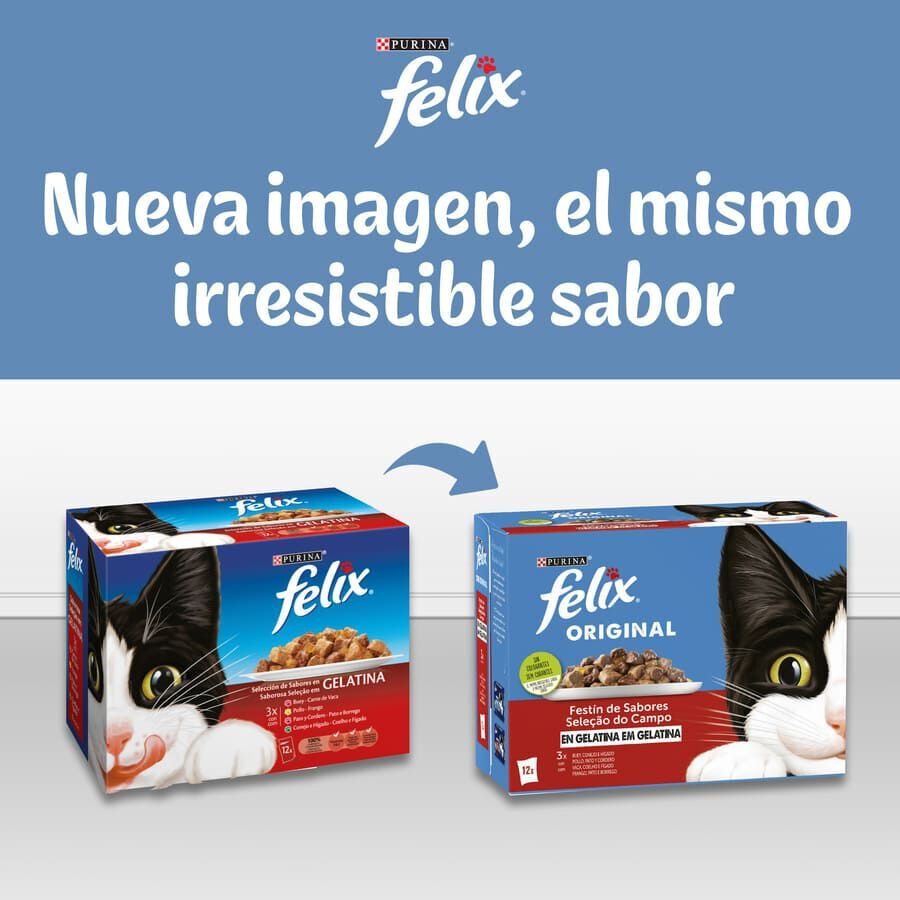 Felix Sensations Selección de Carnes sobres en gelatina - Multipack thumbnail