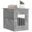 vidaXL Jaula para perros madera ingeniería gris hormigón 45x62x59 cm, , large indicador imagen numero 7