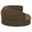 Vidaxl colchón de cama ergonómico marrón para perros, , large indicador imagen numero 8