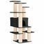 vidaXL &Aacute;rbol para gatos con postes de sisal Muebles Gatos &Aacute;rbol Interior, , large indicador imagen numero 1