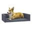 Vidaxl cama de maletero gris oscuro para perros, , large indicador imagen numero 10