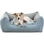 Trixie Home Edition Cama de Lona Celeste y Gris para perros, , large indicador imagen numero 4
