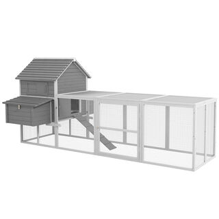 Pawhut Gallinero Grande De Madera para gallinas