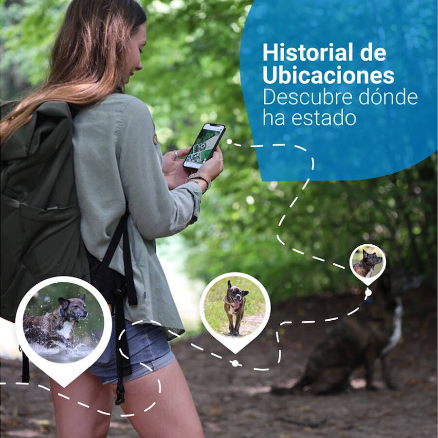 Tractive Localizador GPS color azul para perros, , large Imagen numero 5
