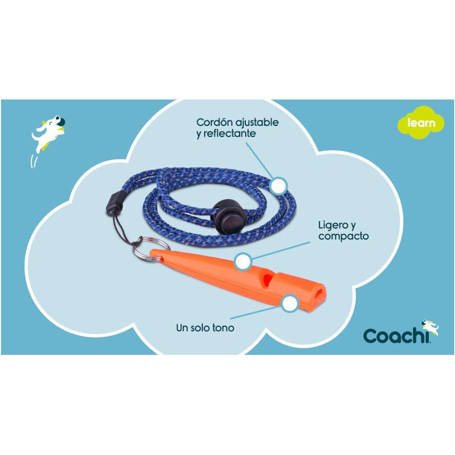 Coachi silbato de adiestramiento azul para perros thumbnail