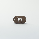 Pulsera de madera Gato personalizable color Celeste, , large image number null