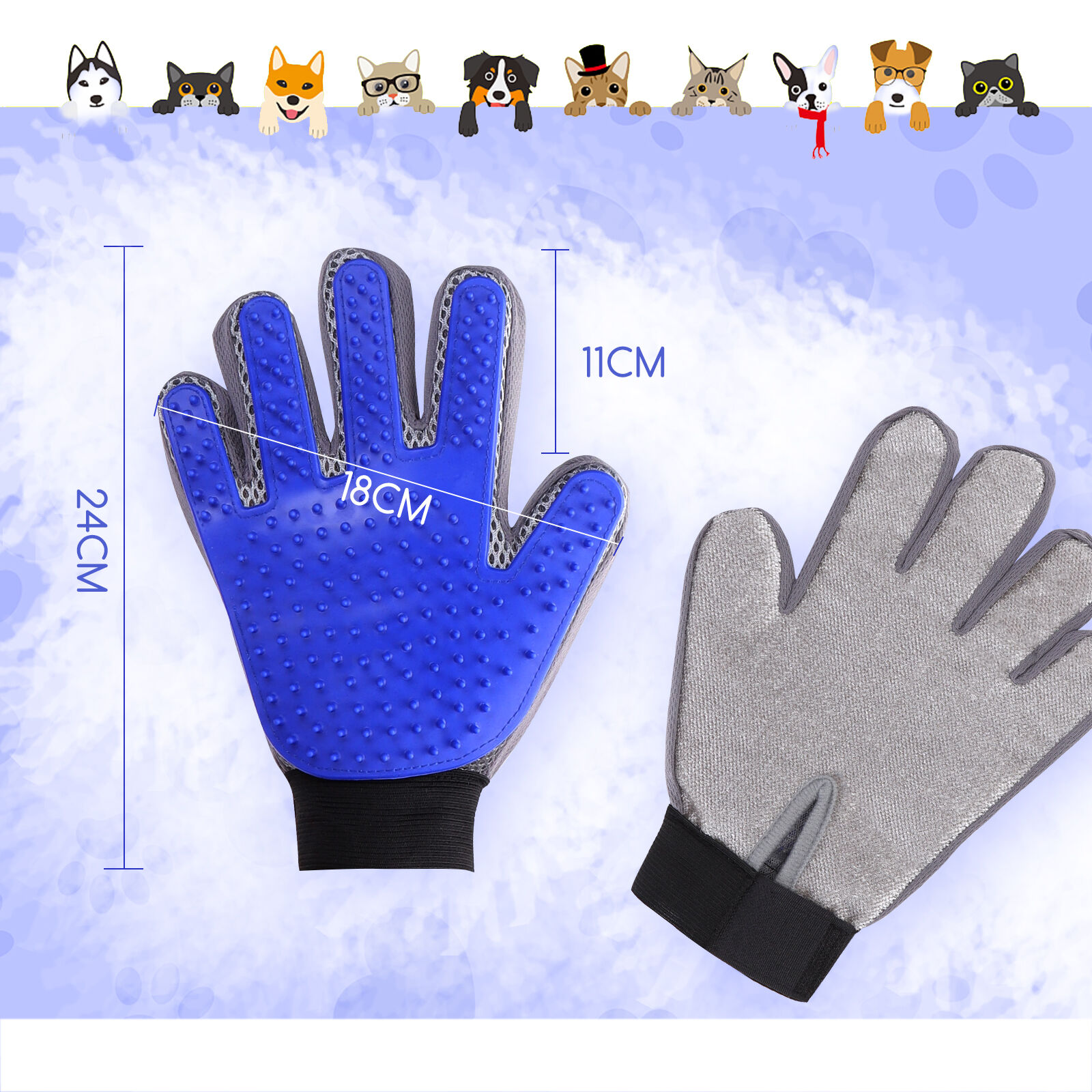 Nobleza Guantes Quita Pelos para gatos thumbnail