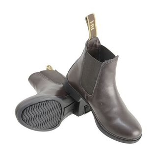 Botas de montar sintéticas para adultos color Marrón