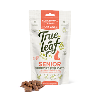 True Leaf Senior gatos sabor Pollo