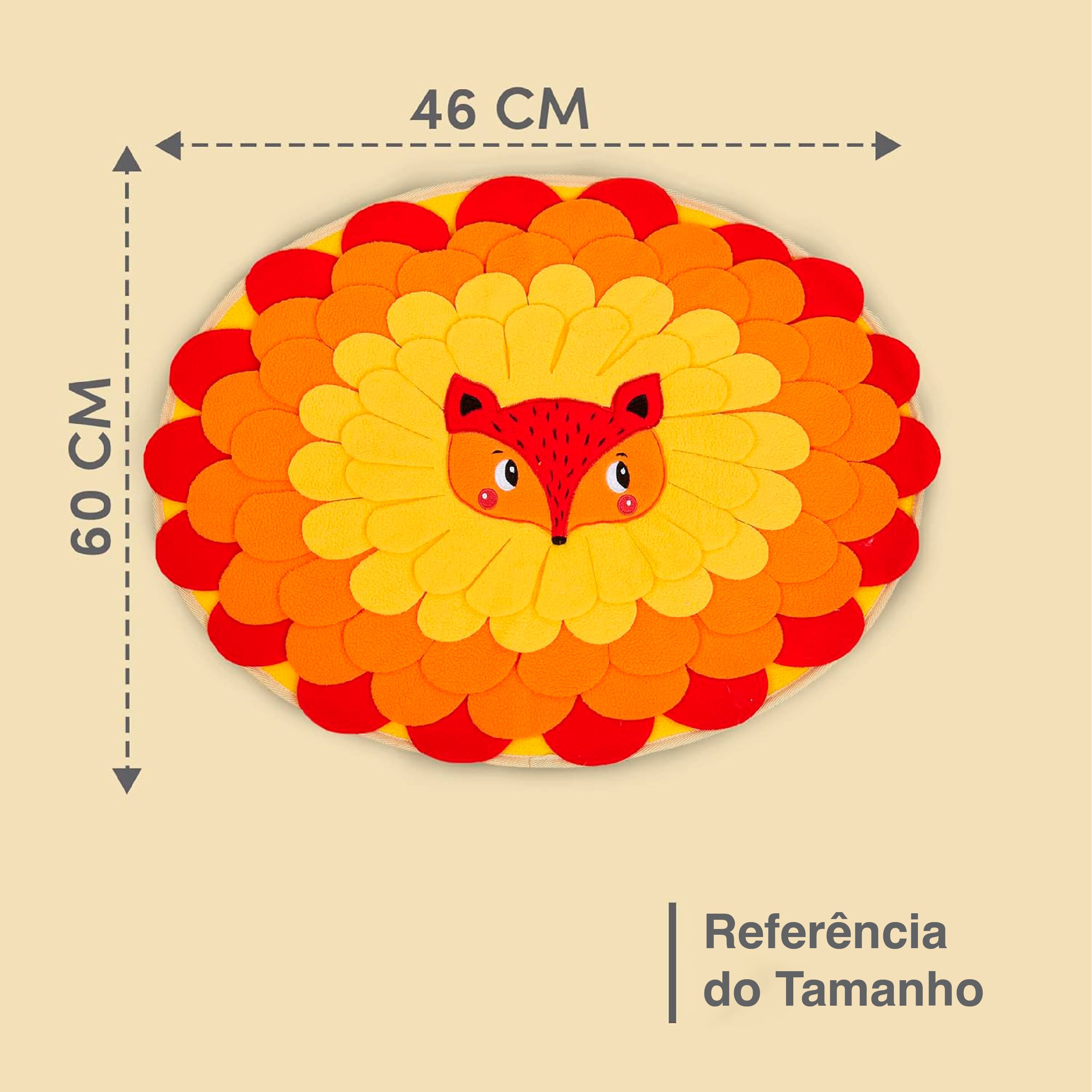 FOFOS | Actividad de Tapete para Olfatear Zorro - Para Perro, , large Imagen numero 2