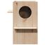 vidaXL Casa para gatos madera maciza pino 43x43x60 cm, , large indicador imagen numero 3