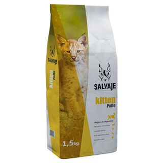 Salvaje Kitten Pollo pienso para gatos