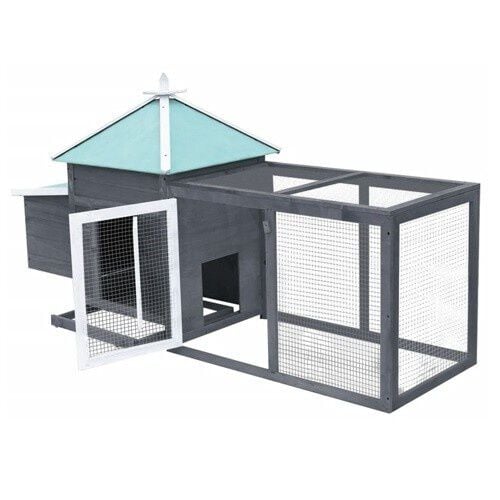 Gallinero espacioso de madera color Madera thumbnail