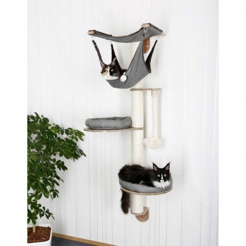 Rascador de pared para gatos color Gris Tiendanimal