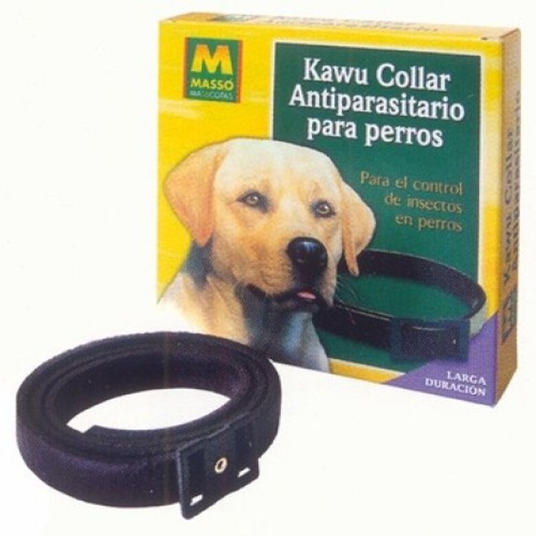 Collar antiparasitario para perros color Negro, , large image number null