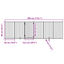 vidaXL Puerta para perros plegable  paneles madera álamo negra, , large indicador imagen numero 10