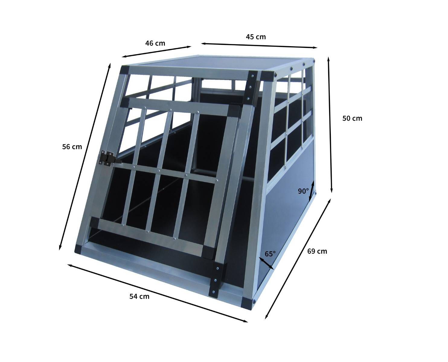 MonsterShop Jaula de Coche para Mascotas thumbnail