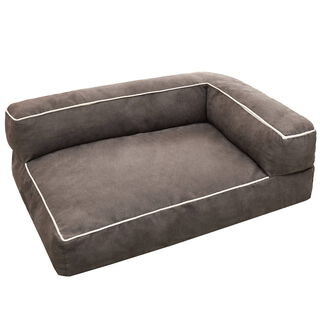 PETPLUS SOFÁ CHAISELONGUE GRIS PARA PERROS