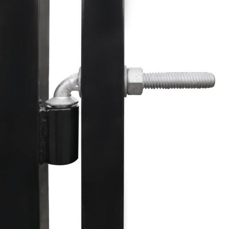 Perrera cubierta de acero color Negro thumbnail