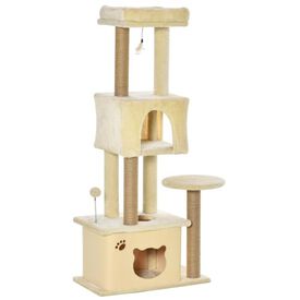 PawHut Árbol rascador para gatos Pawhut color Beige