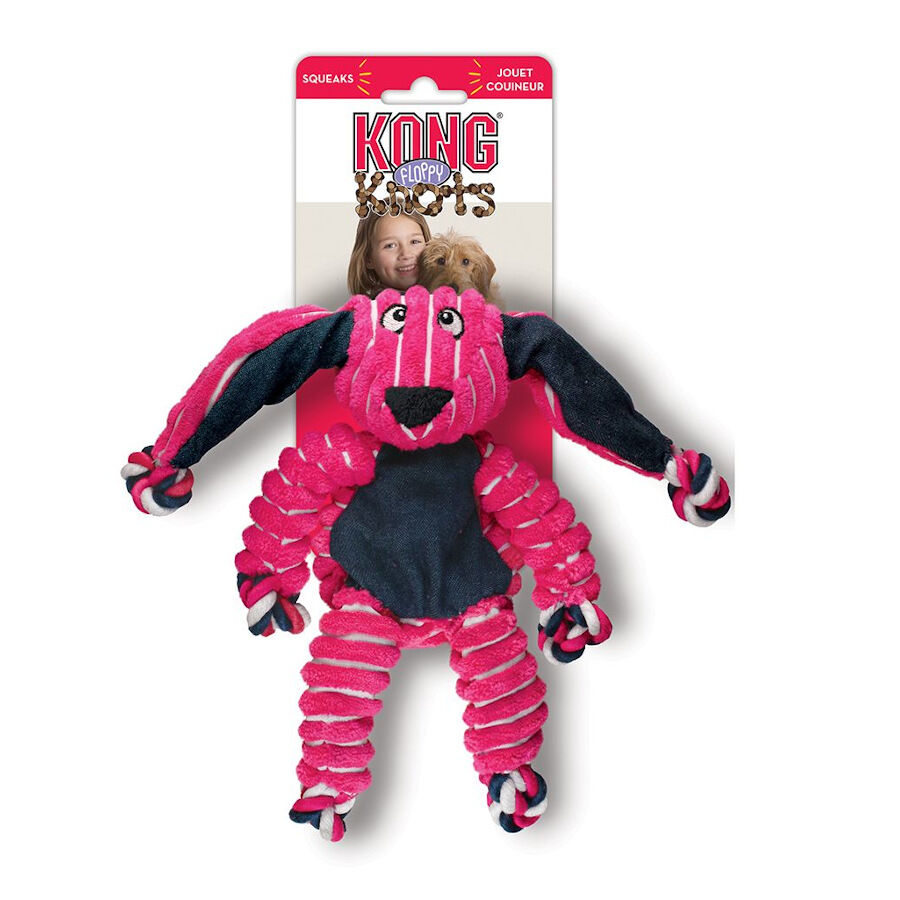 Kong Floppy Knots Conejo de Peluche para perros, , large Imagen numero 1