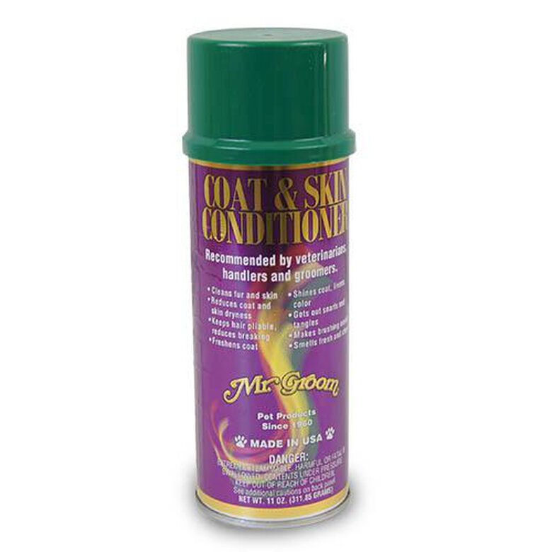 Spray Acondicionador Coat & Skin para perros y gatos, abrillanta en razas de pelo corto, envase 311 ml, , large image number null