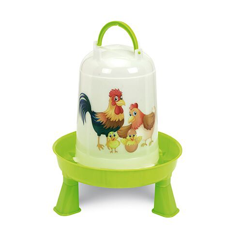 Tolva Aves Eco 5 Lts. Con Patas (Pistacho) - Happy, , large Imagen numero 1