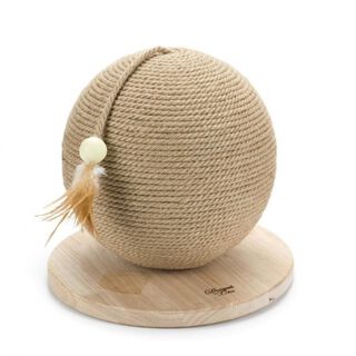 Juguete rascador Designed By Lotte para gatos color Marrón