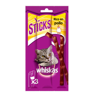 Whiskas Sticks Snacks Pollo para Gatos